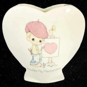 1985 Vintage Enesco Precious Moments “You Are My Masterpiece” Bud Vase 4.5”T
